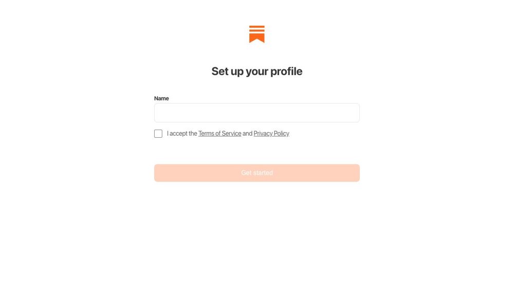 Set up your profile